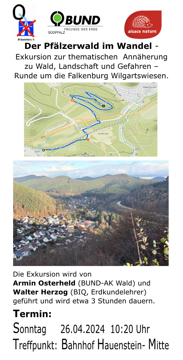 Einladung Exkursion Raumwiderstand im Queichtal